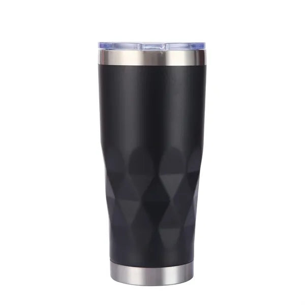 30oz Insulated Thermal Diamond Tumbler with Flip Lid