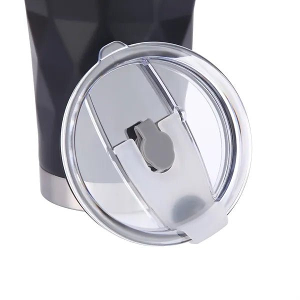 30oz Insulated Thermal Diamond Tumbler with Flip Lid