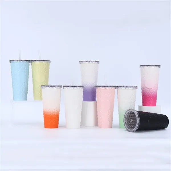 20oz Stainless Steel Vaccum Diamond Tumbler