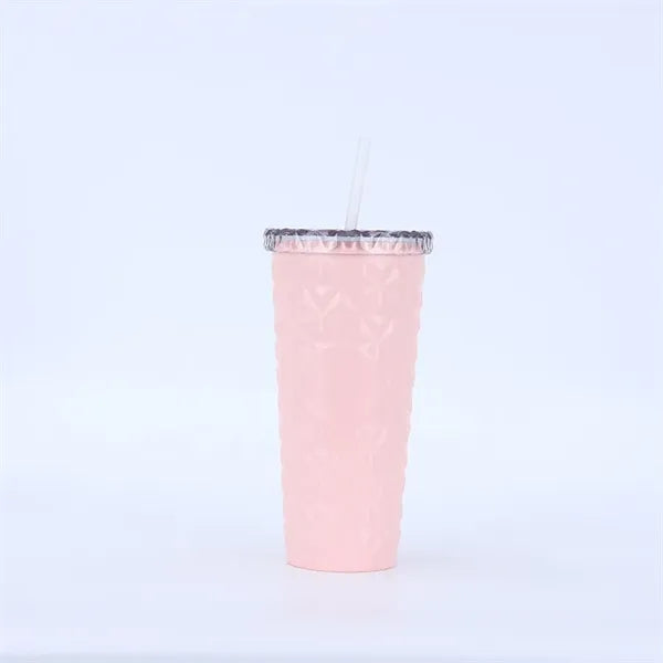 20oz Stainless Steel Vaccum Diamond Tumbler