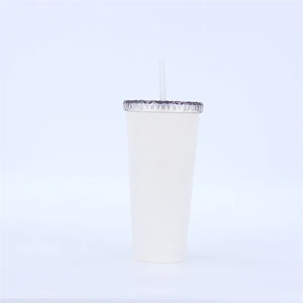 20oz Stainless Steel Vaccum Diamond Tumbler