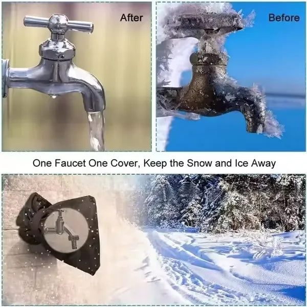 Outdoor Faucet Covers for Winter Freeze Protection