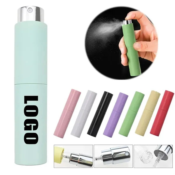 0.3oz Rotating Refillable Perfume Atomizer Bottle
