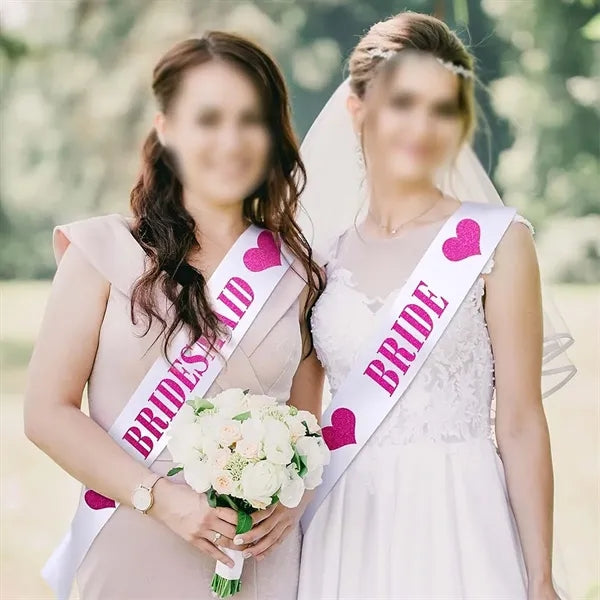 Ribbon Blank Satin Sashes for Decorations