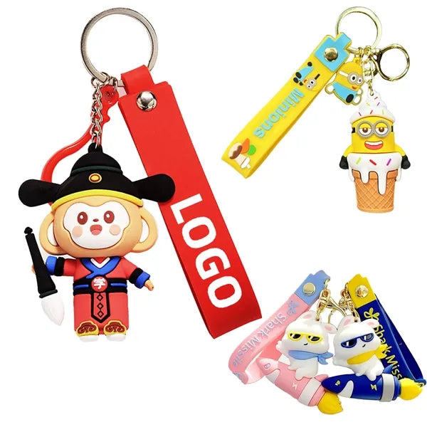 3D PVC Keychain