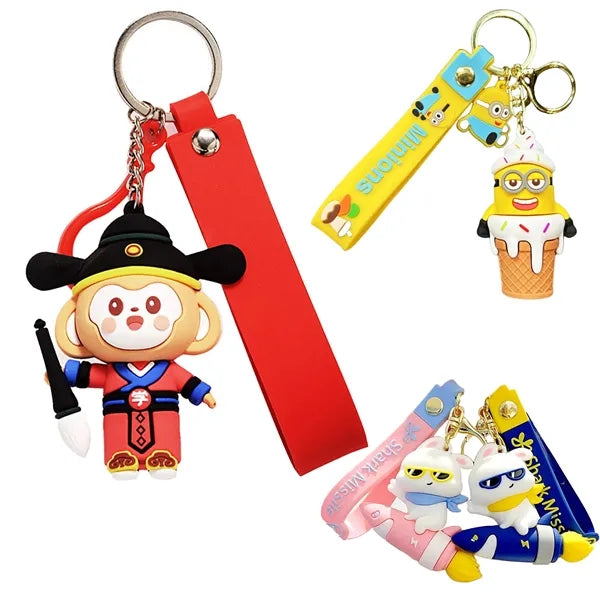 3D PVC Keychain