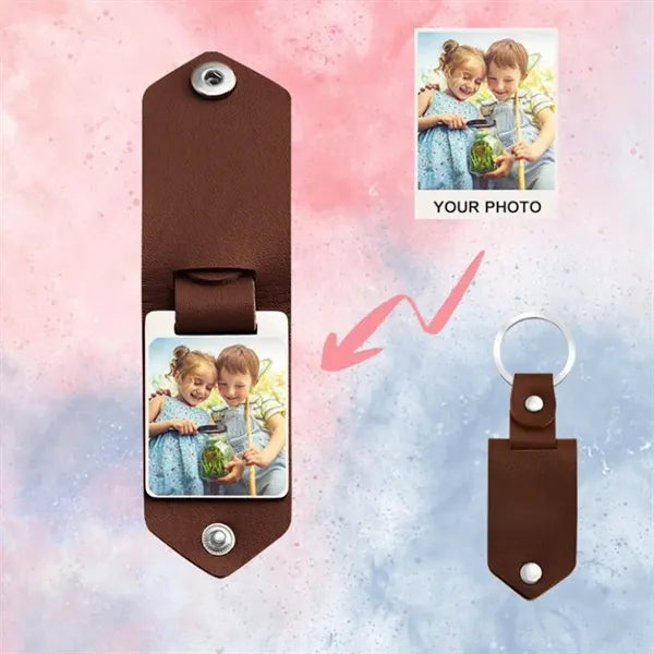 PU Leather Keychain