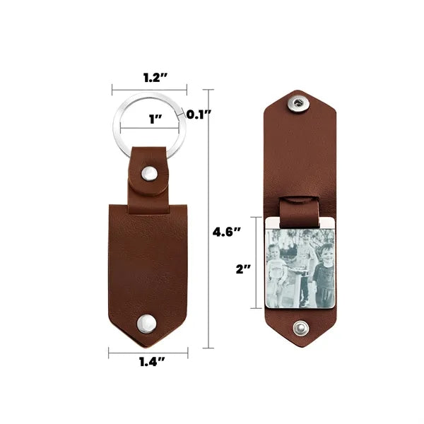 PU Leather Keychain