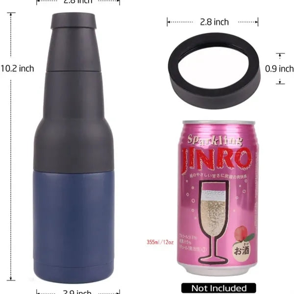 16oz Stainless Steel Can Cooler Beer Holder