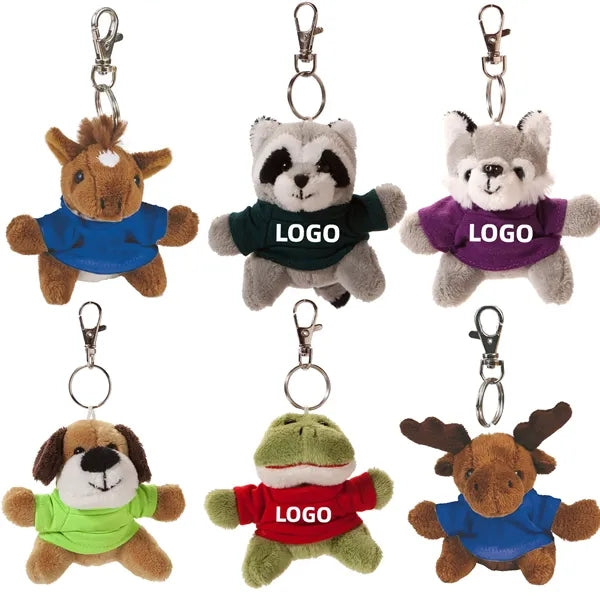 3D Plush Keychain