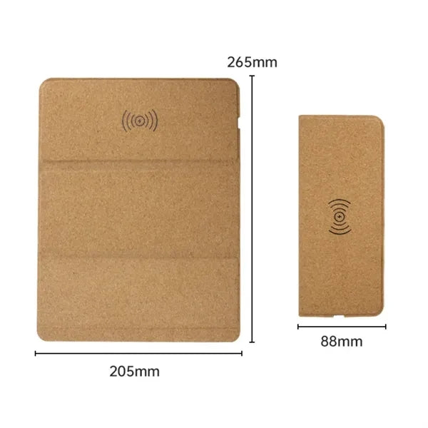 10W Vite Wireless Charging Mouse Pad and Stand