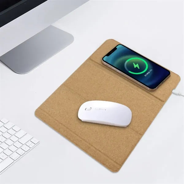 10W Vite Wireless Charging Mouse Pad and Stand