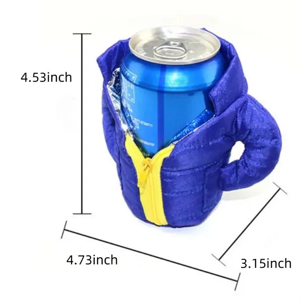 The Puffy Jacket - Insulated 12 oz Can Cooler