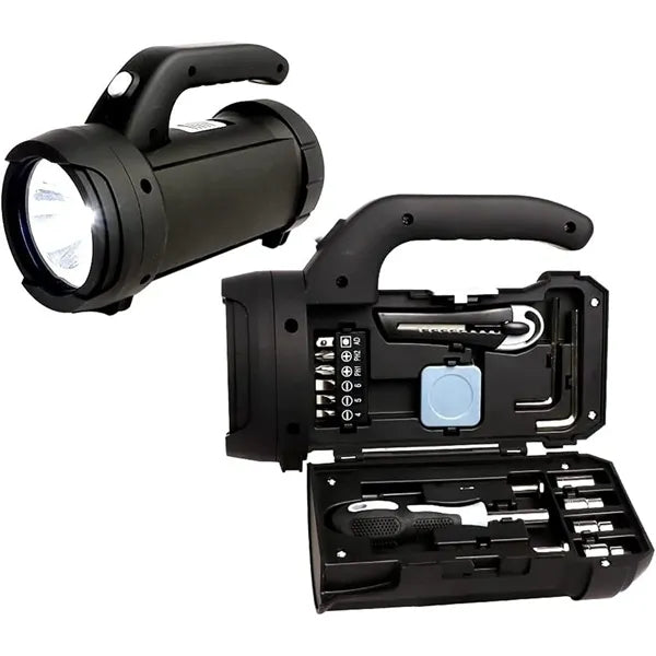 2 In 1 LED Camping Tools Torch with Screwdriver Set