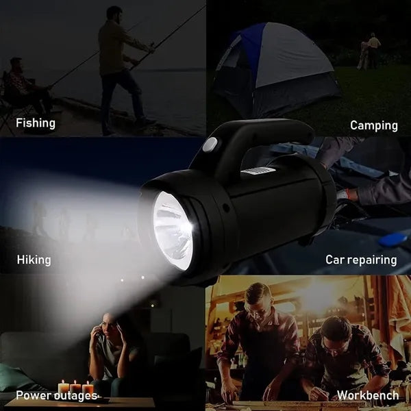 2 In 1 LED Camping Tools Torch with Screwdriver Set