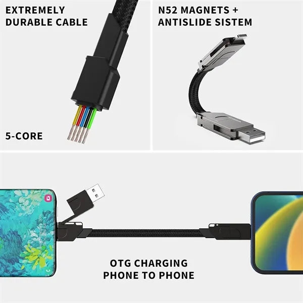 6-in-1 USB Multi Charging Cable