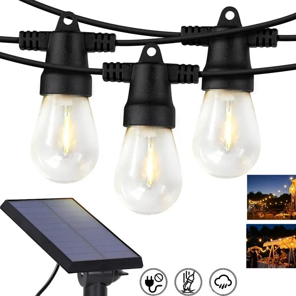 Solar Powered Outdoor String Light