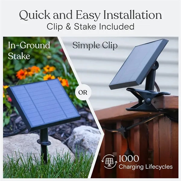 Solar Powered Outdoor String Light