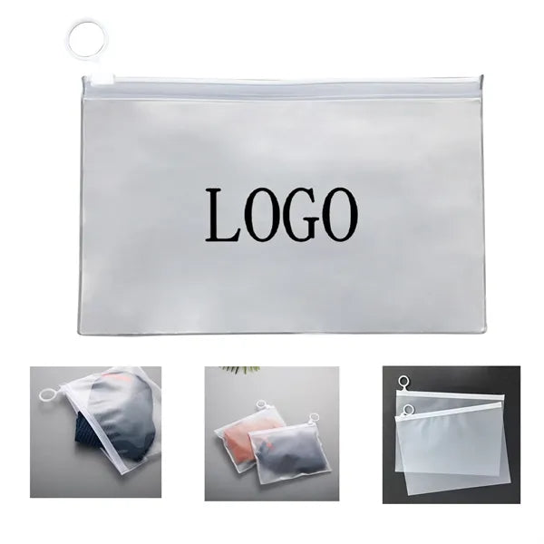 PVC Clear Zipper Storage Bag