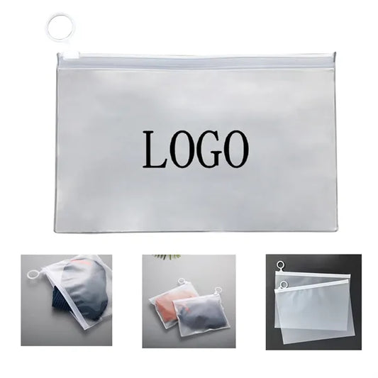 PVC Clear Zipper Storage Bag