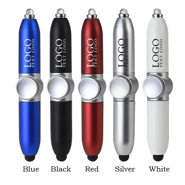 Promo Fidget Spinner Pen With Led Light