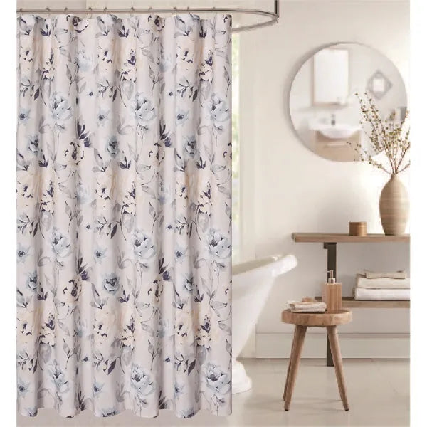 Shower Curtain with Hooks