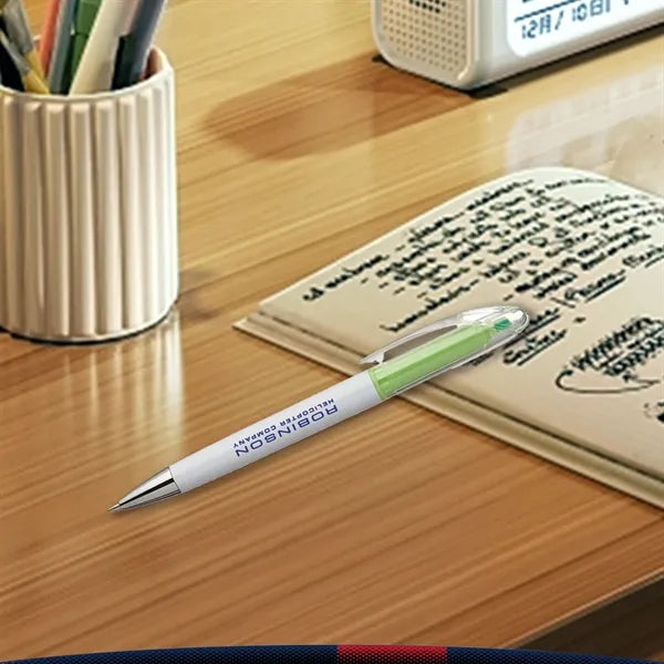 Jazeo 2in1 Ball Point Pen with Highlighter