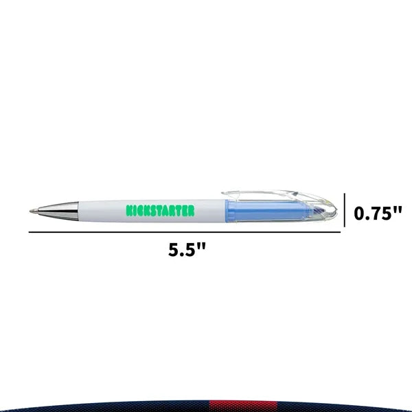 Jazeo 2in1 Ball Point Pen with Highlighter