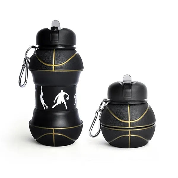 Collapsible Silicone Water Bottle, BPA Free