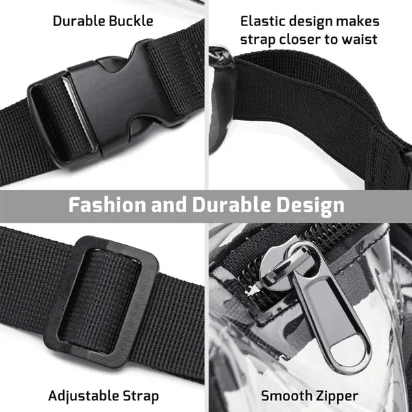 PVC Waterproof Transparent Fanny Pack