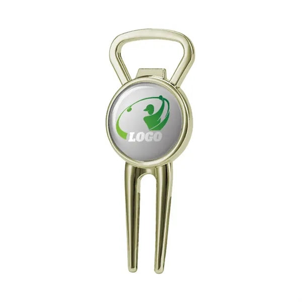 Beer Bottle Opener Metal Divot Tool