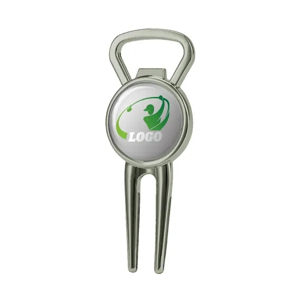 Beer Bottle Opener Metal Divot Tool