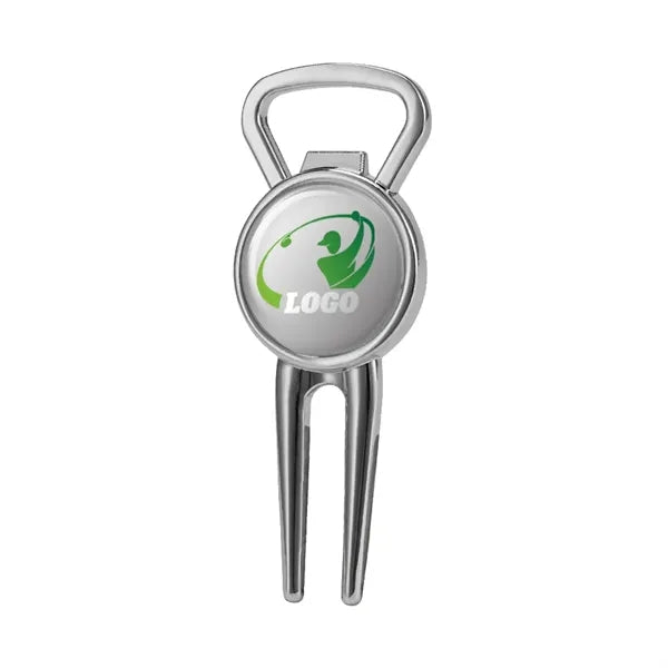 Beer Bottle Opener Metal Divot Tool