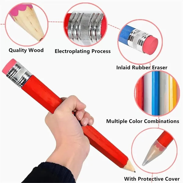 Wooden Jumbo Pencils