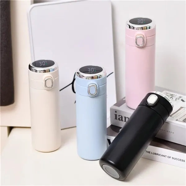 Stainless Steel Smart Electronic Screen Insulated Bottle