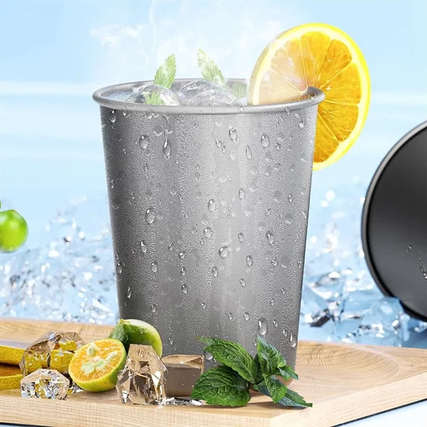 12 oz Pure Titanium Cups Beer Camping Mugs for Health