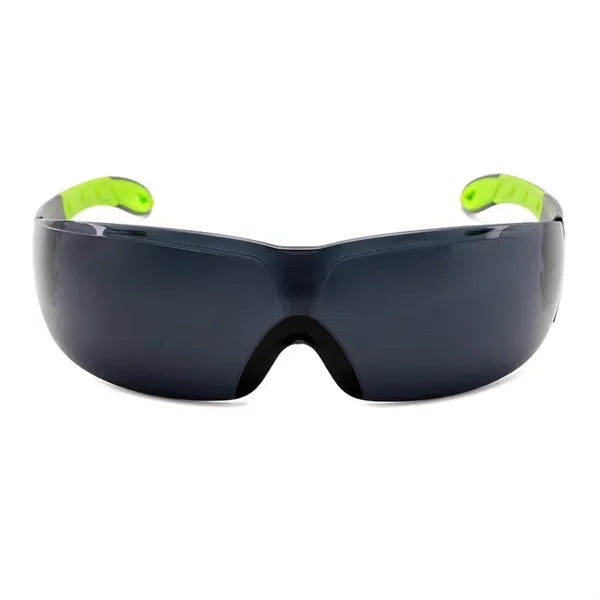 Safety Glasses with Clear Wraparound Lenses and Vented Frame