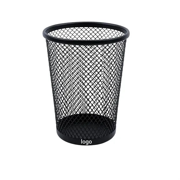 Conical Metal Pen Holder customization logo available