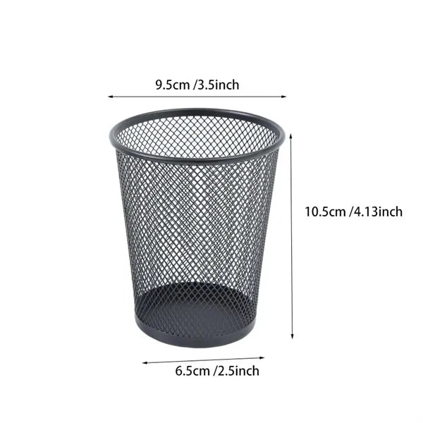 Conical Metal Pen Holder customization logo available