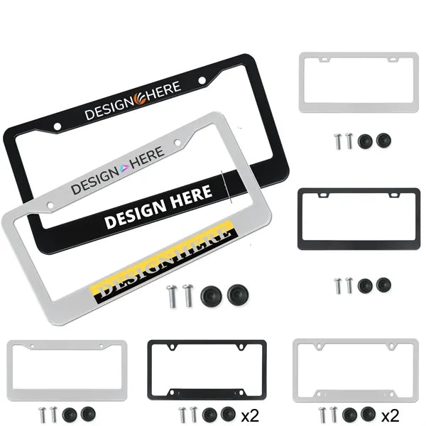 Aluminum License Plate Frame