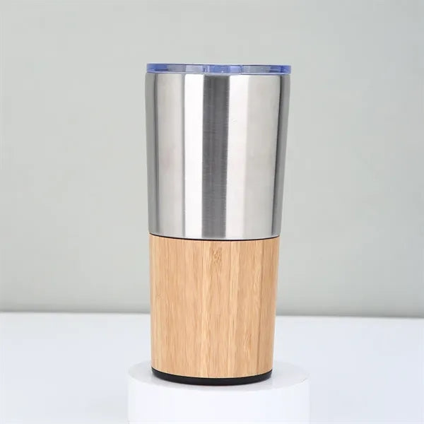 20oz Stainless Steel Bamboo Shell Mug with Slide Lid