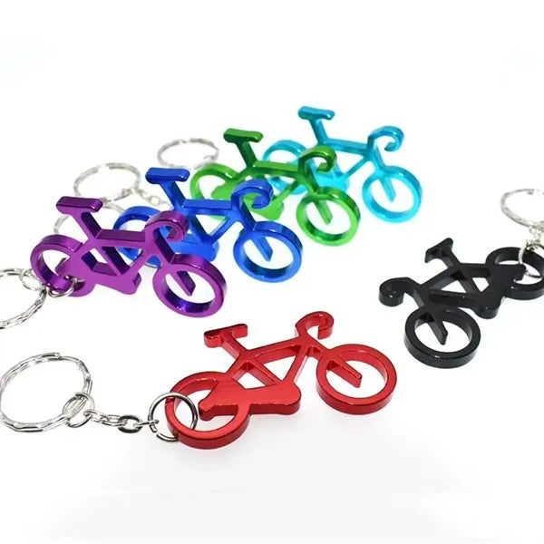 Alluminum Bicycle Bottle Opener with Keychain