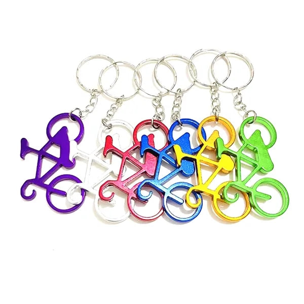 Alluminum Bicycle Bottle Opener with Keychain