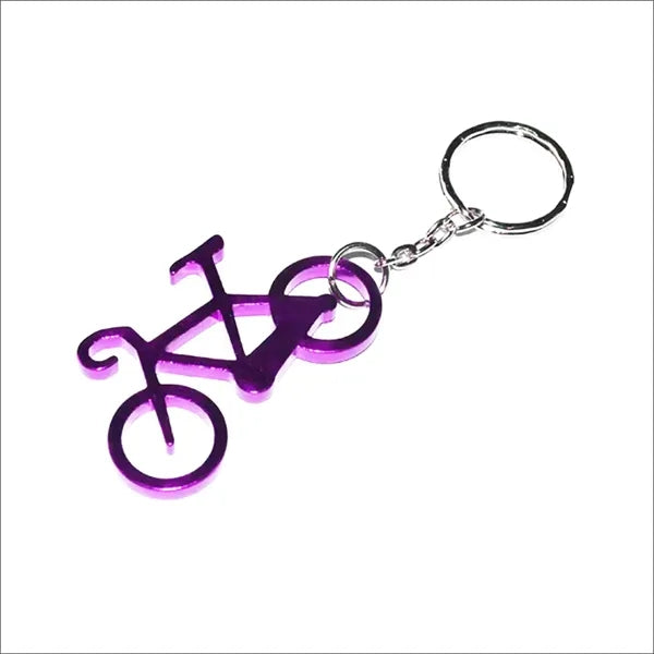 Alluminum Bicycle Bottle Opener with Keychain