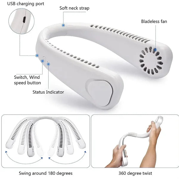 Portable Neck Fan