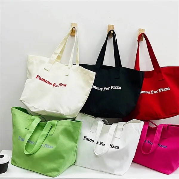 Heavy Duty Cotton Canvas Tote Bag