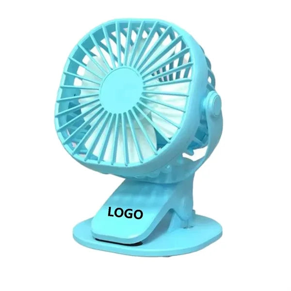 Portable USB Desk Fan With Clip