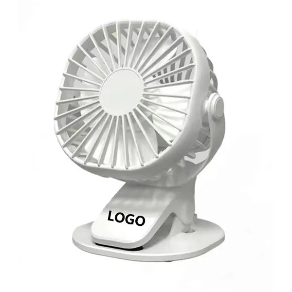 Portable USB Desk Fan With Clip