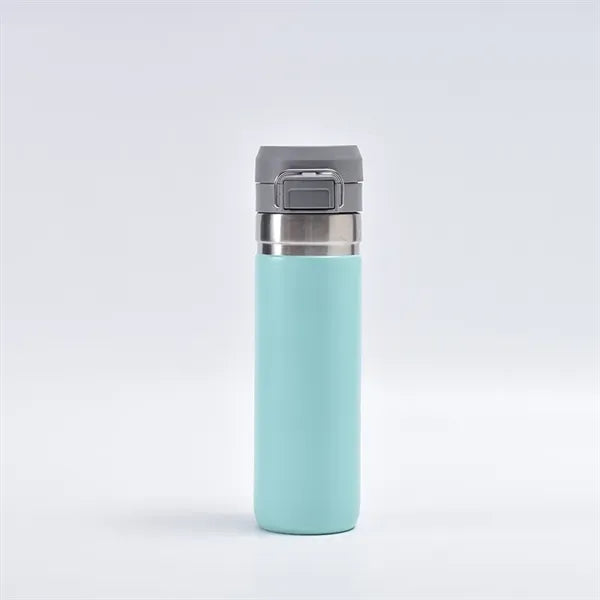 24oz Stainless Steel Water Bottle with Pop-up Lid