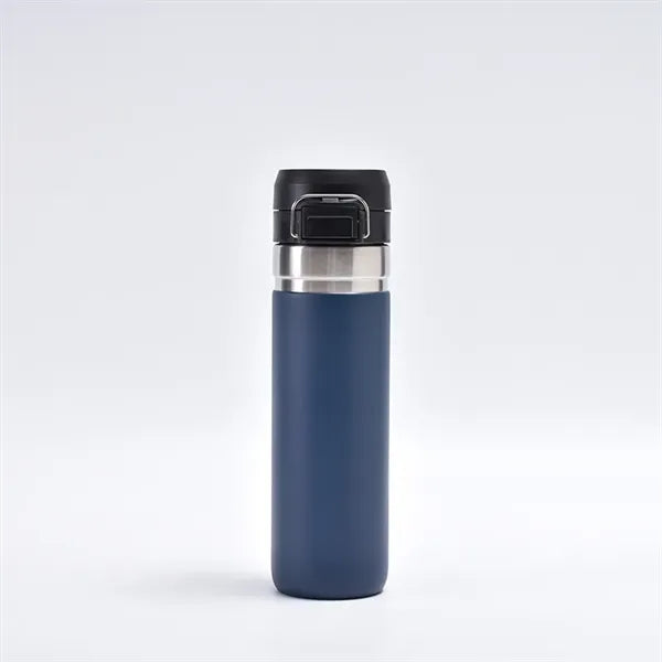 24oz Stainless Steel Water Bottle with Pop-up Lid